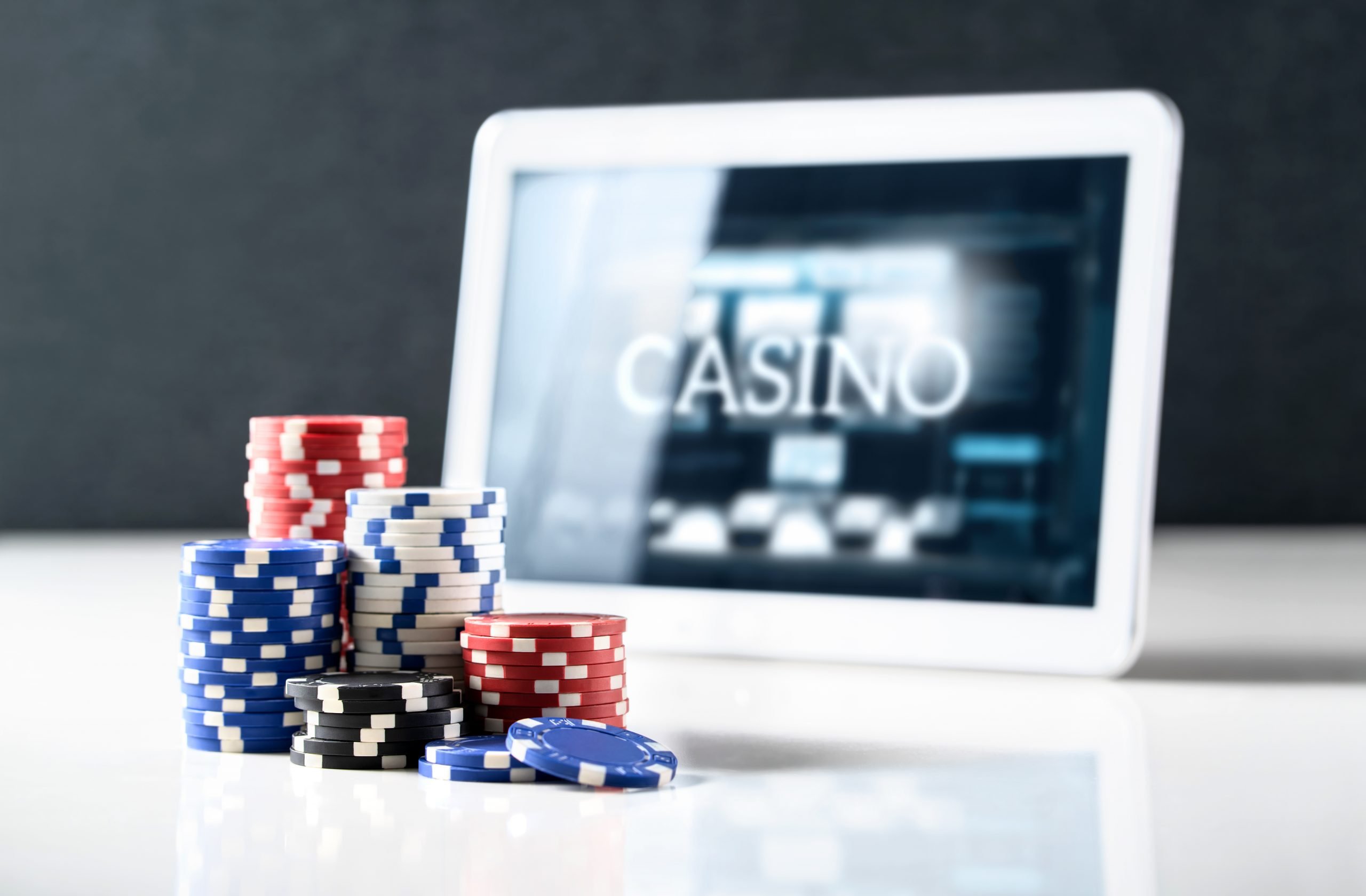 Online-Casino-Tablet